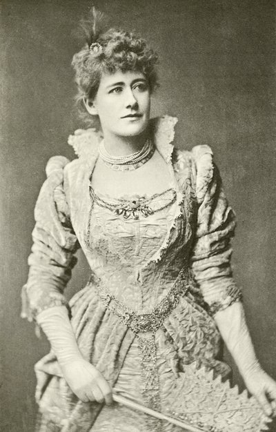 Miss Ellen Terry als Beatrice (Gravur) von English Photographer